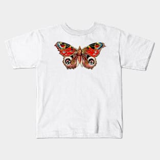 Multicolored Butterfly Kids T-Shirt